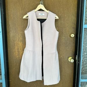 Awesome pea coat like vest NWOT